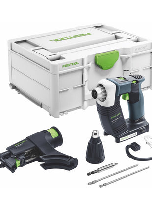 Festool DURADRIVE DWC 18-4500 Basic akumulatorowa wkrętarka budowlana 18 V 14 Nm bezszczotkowa + 1x akumulator 4,0 Ah + szybka ładowarka + systainer