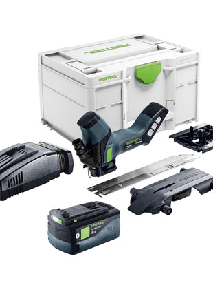 Festool ISC 240 EB-Basic sega isolante a batteria 18 V 240 mm + 1x batteria ricaricabile 5,0 Ah + caricatore rapido + Systainer