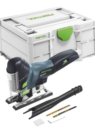 Festool CARVEX PSC 420 EB-Basic seghetto alternativo a pendolo a batteria 18 V 120 mm brushless + 2x batteria ricaricabile 4,0 Ah + caricatore rapido + Systainer