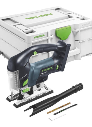 Festool CARVEX PSBC 420 EB-Basic seghetto alternativo a pendolo a batteria 18 V 120 mm brushless + 2x batteria ricaricabile 4,0 Ah + caricatore rapido + Systainer