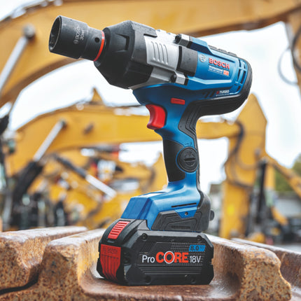 Bosch GDS 18V-1600 HC Avvitatore a impulsi professionale a batteria 18 V 1600 Nm 3/4'' BITURBO Brushless ( 06019M1001 ) + L-Boxx - senza batteria, senza caricabatterie