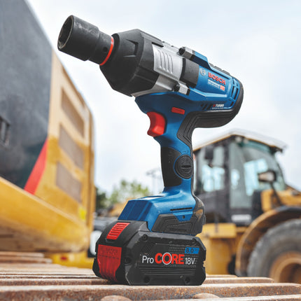 Bosch GDS 18V-1600 HC Avvitatore a impulsi professionale a batteria 18 V 1600 Nm 3/4'' BITURBO Brushless ( 06019M1001 ) + L-Boxx - senza batteria, senza caricabatterie