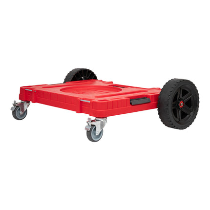 Qbrick System ONE transport platform 2.0 Allterrain RED Ultra HD 750 x 542 x 223 mm 120 kg with metal swivel wheels and brake