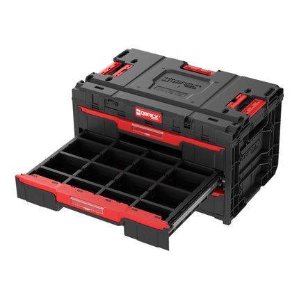 Qbrick System ONE Cassetto 3 Cassetta portautensili 2.0 Cassetta portautensili 587 x 380 x 340 mm 27 l con tre cassetti