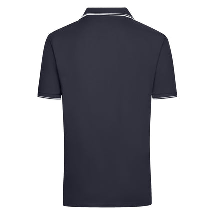 L-Boxx Polo Shirt pour hommes navy / white Gre M