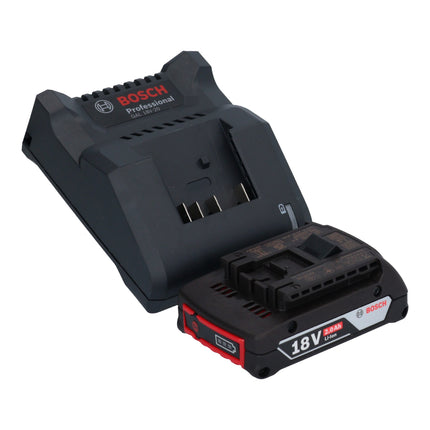 Bosch GOP 18V-34 Professional Cordless Multi Cutter 18 V Starlock Plus + 1x battery 2.0 Ah + charger + 17 pcs. accessories + L-Boxx
