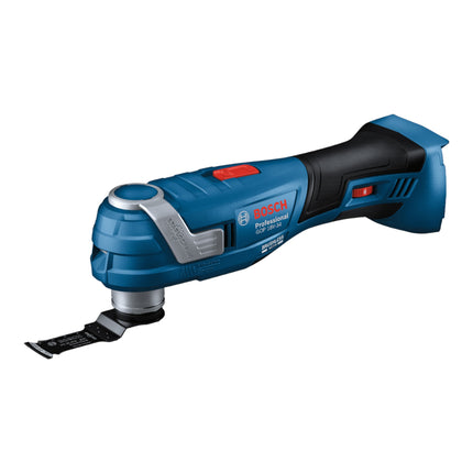 Bosch GOP 18V-34 Professional Cutter multifonctions sans fil 18 V Starlock Plus + 1x batterie ProCore 4,0 Ah + 17 pces. d'accessoires + L-Boxx - sans chargeur