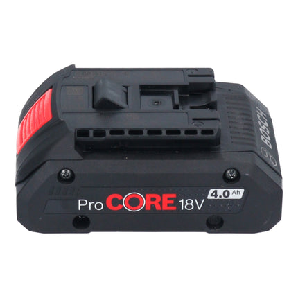 Bosch GOP 18V-34 Professional Cutter multifonctions sans fil 18 V Starlock Plus + 1x batterie ProCore 4,0 Ah + 17 pces. d'accessoires + L-Boxx - sans chargeur
