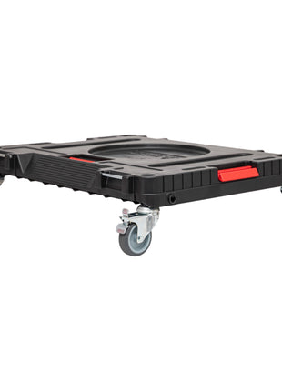 Toolbrothers RHINO XXL mobiler Transportroller ECO Movement+ Rollbrett mit Schwenkrädern aus Metall und Bremse