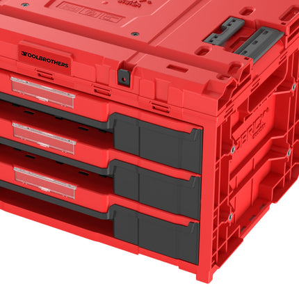 Toolbrothers RHINO XXl Drawer 3 ULTRA z trzema szufladami + przegrody IP66