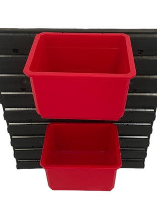 Toolbrothers Rhino Container Set No. 1 Pared de taller 39 x 35 cm con 4 contenedores para maletas RHINO