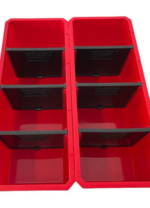 Toolbrothers RHINO Container Set No. 5 taller de pared 39 x 35 cm con 2 contenedores para maletas RHINO XXL y organizador