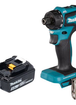 Makita DDF 083 T1 cordless drill 18 V 40 Nm 1/4'' brushless + 1x rechargeable battery 5.0 Ah - without charger