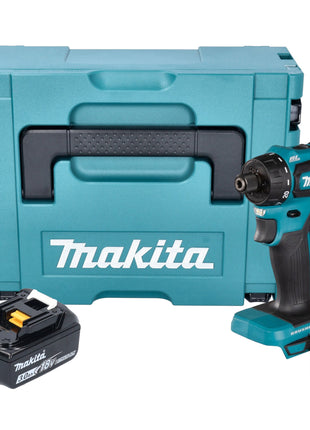Makita DDF 083 F1J Cordless drill driver 18 V 40 Nm 1/4'' brushless + 1x rechargeable battery 3.0 Ah + Makpac - without charger