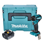 Makita DDF 083 F1J Cordless drill driver 18 V 40 Nm 1/4'' brushless + 1x rechargeable battery 3.0 Ah + Makpac - without charger
