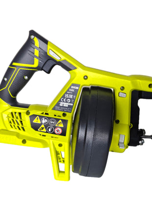 Appareil de nettoyage de tuyaux sur batterie Ryobi R18DA-0 18 V ONE+ 7,6 mx 16 mm (5133004642) Solo - sans batterie, sans chargeur