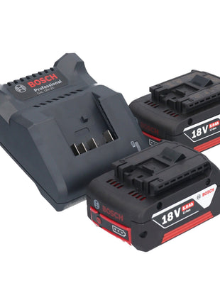 Bosch GKS 18V-57-2 Professional Scie circulaire portative sans fil 18 V 165 mm Brushless + 2x batterie 5,0 Ah + chargeur