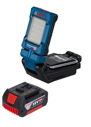 Bosch GLI 18V-800 Lampada professionale a batteria 18 V 800 lm + 1x batteria ricaricabile 5,0 Ah - senza caricabatterie