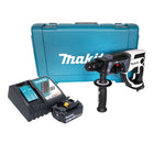 Makita DHR 202 RF1W Trapano a percussione a batteria 18 V 20 mm 2,0 J bianco + 1x batteria ricaricabile 3,0 Ah + caricabatterie + custodia