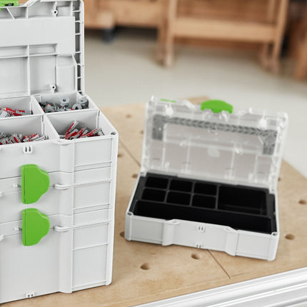 Festool Systainer SYS3 S 76 TRA UNI tool case 265 x 171 x 76 mm ( 577819 ) for small parts and accessories