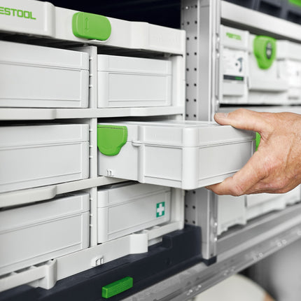 Festool Systainer SYS3 S 76 TRA UNI tool case 265 x 171 x 76 mm ( 577819 ) for small parts and accessories