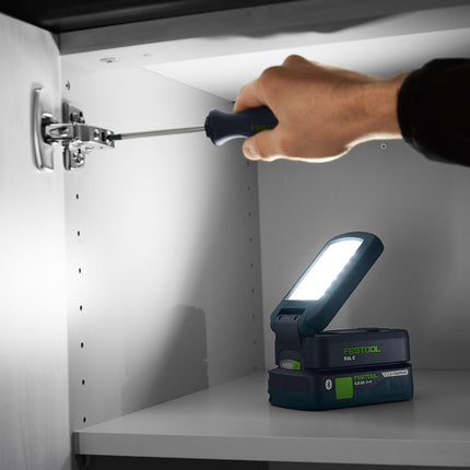 Festool SYSLITE KAL C lámpara de trabajo sin cable 18 V 1200 lm IP 54 ( 578128 ) Solo - sin batería, sin cargador