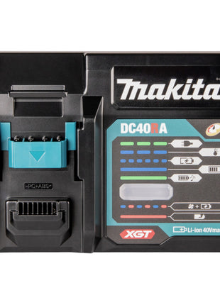 Kit di alimentazione Makita 4x batteria BL 4050 F 40 V max. 5,0 Ah XGT + caricatore DC 40 RA + Makpac