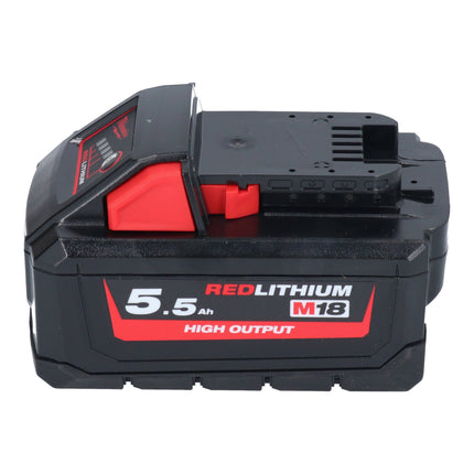 Milwaukee M18 ONEFLT-551X Cordless Lockbolt Tool 18 V 4.8 / 6.4 / 9.53 mm + 1x rechargeable battery 5.5 Ah + HD Box - without charger