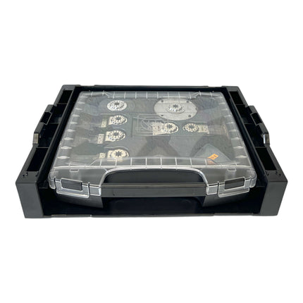 Fein Multimaster MM 700 Max herramienta multifunción 450 W Starlock Max Black-Edition ( 72297461000 ) + 33 pcs. accesorios + L-Boxx