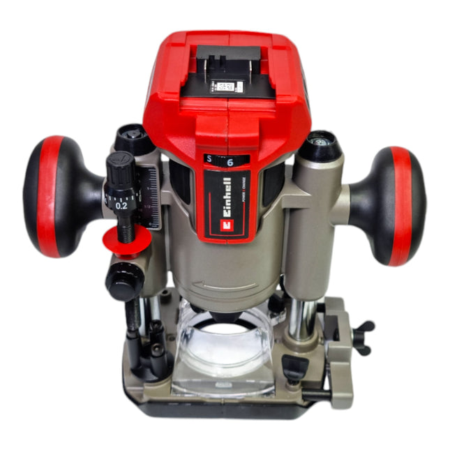 Einhell TP-RO 18 Li fresadora sin cable 18 V 6 / 8 mm sin escobillas ( 4350411 ) Solo - sin batería, sin cargador