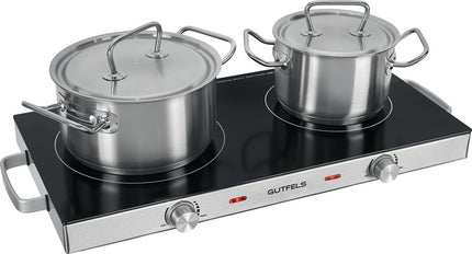 Plaque de cuisson double vitrocéramique COOK 4010 ( 4000896641 ) 1800 W1000 W