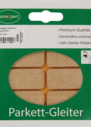 Parquet glides Premium ( 3000271032 ) 20 x 40 mm self-adhesive