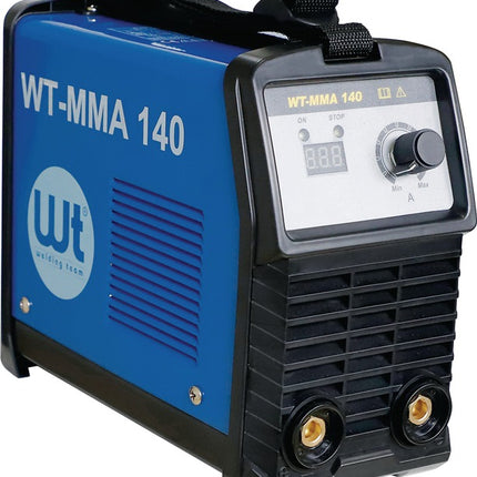Welding Team appareil de soudage à électrodes WT-MMA 140 ( 1000152170 ) avec accessoires