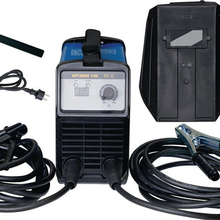 Welding Team appareil de soudage à électrodes WT-MMA 140 ( 1000152170 ) avec accessoires