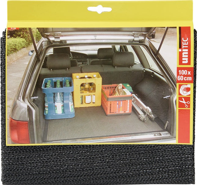 Unitec boot mat ( 4000363234 ) PVC grey L60xW100 cm
