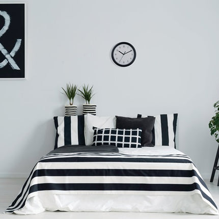 Orologio da parete TFA Dostmann ( 9000486860 ) orologio al quarzo numeri in plastica nera