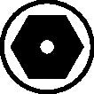 Presa Stahlwille 54 IC ( 4000826410 ) 1/2 ″ esagono incassato, con attacco Lunghezza 60 mm