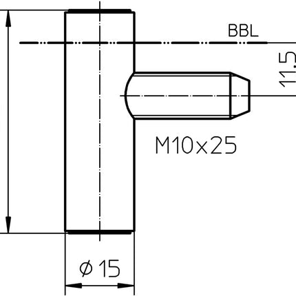 Simonswerk frame part V 8000 WF U ( 3325055024 ) nickel-plated steel retrofit hinge