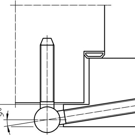 Cerniera a forare Simonswerk BAKA C 1-15 WF ( 3000255706 ) in 3 parti nichelate DIN sinistra/destra porte in legno