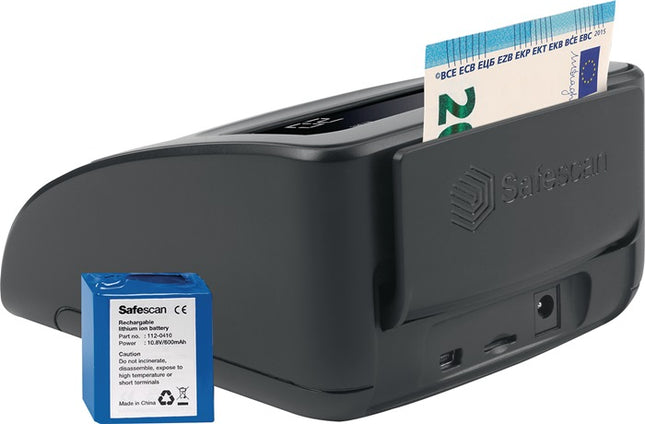Safescan note validator 155-S G2 ( 9000486801 ) suitable for EUR, CHF, GBP, SEK, NOK, DKK