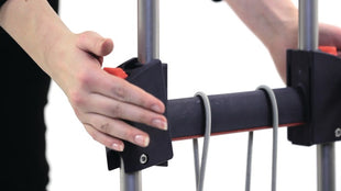 Carrello da trasporto Ruxxac ( 9000443043 ) ripiegabile in acciaio tubolare in alluminio larghezza benna 490 mm