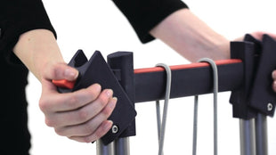 Carrello da trasporto Ruxxac ( 9000443043 ) ripiegabile in acciaio tubolare in alluminio larghezza benna 490 mm