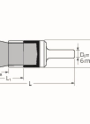 Spazzola PFERD PBUR INOX ( 8000432670 ) Ø 13 mm spessore del filo 0,2 mm 15000 min-¹