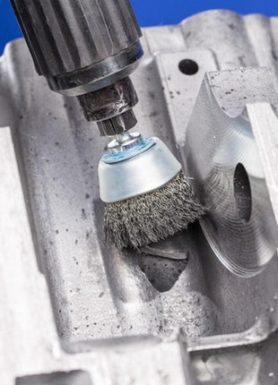 PFERD spazzola a tazza TBU INOX ( 8000435473 ) Ø 50 mm spessore del filo 0,3 mm