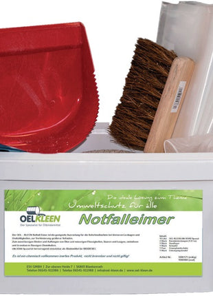 OEL Kleen Seau de secours ( 4000369630 ) Contenu 7 pièces