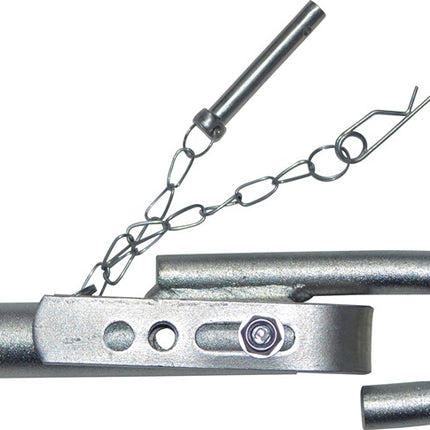 Barra di traino ( 4000818635 ) acciaio / metallo 4,04 kg argento