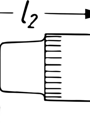 Hazet socket 8506 ( 8000466402 ) 1/4 ″ PH Length 28 mm