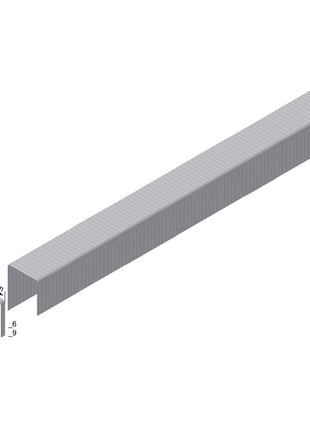 Prebena PF09CNK Klammern Heftklammern Typ PF 5000 Stück 9 mm verzinkt - Toolbrothers