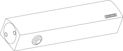 GEZE Türschließer TS 5000 L ( 3325039114 ) Normalmontage Bandgegeseite
