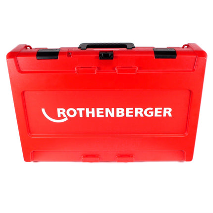 Rothenberger ROMAX 4000 Basic Set Electro-hydraulic Press machine 18 V Li-Ion + 2x Batteries 4.0 Ah + 1x Charger + Case